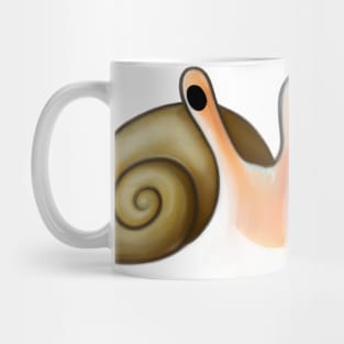 Cute Snail Drawing Mug